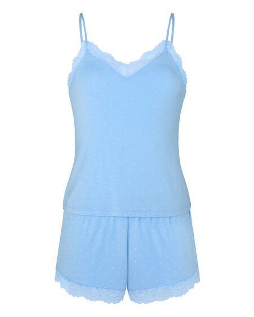 Hunkemöller Blue Pyjama Set Nana