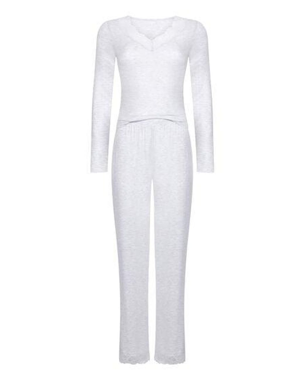Hunkemöller White Pyjama Set