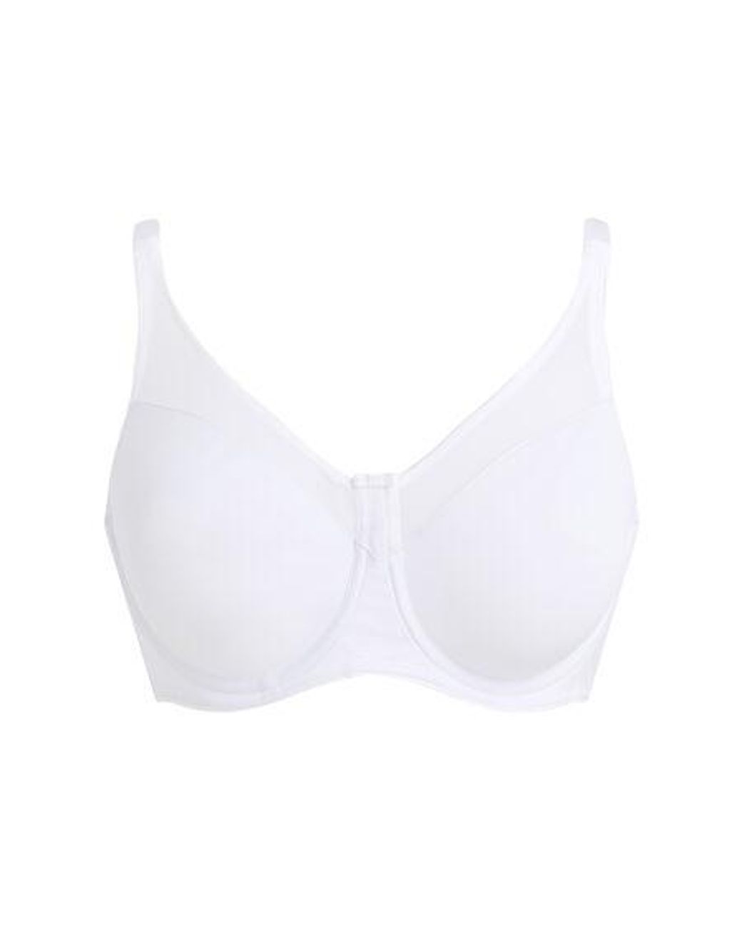 Hunkemöller White Nina Non-Padded Underwired Minimizer Bra