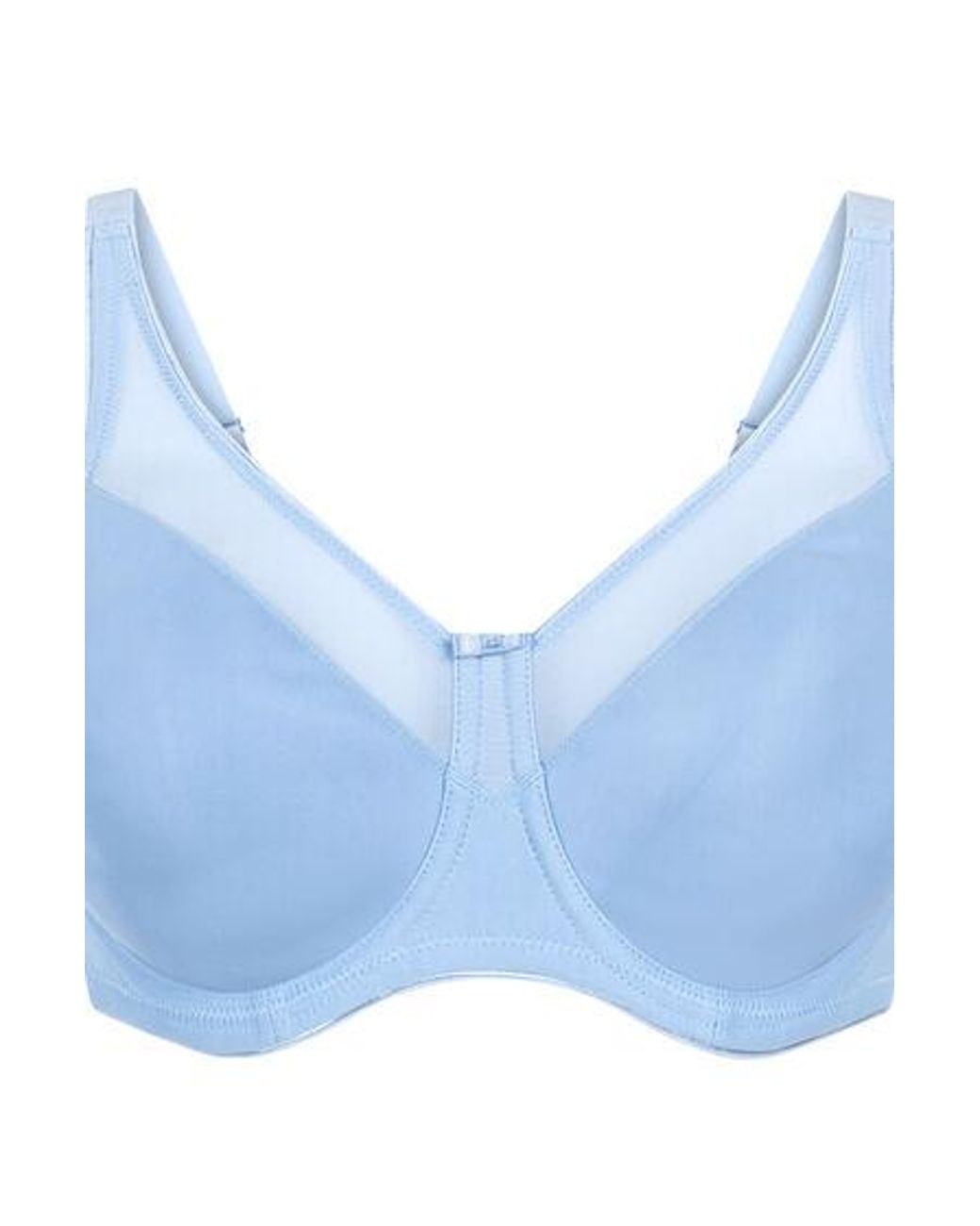 Hunkemöller Blue Nina Non-Padded Underwired Minimizer Bra