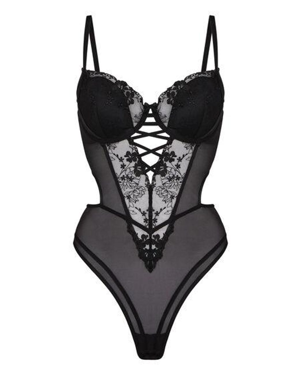 Hunkemöller Black Body Peonie