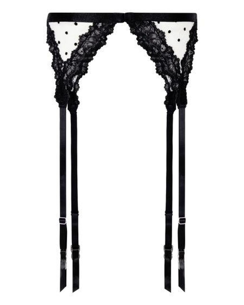 Hunkemöller Black Suspender Dolly