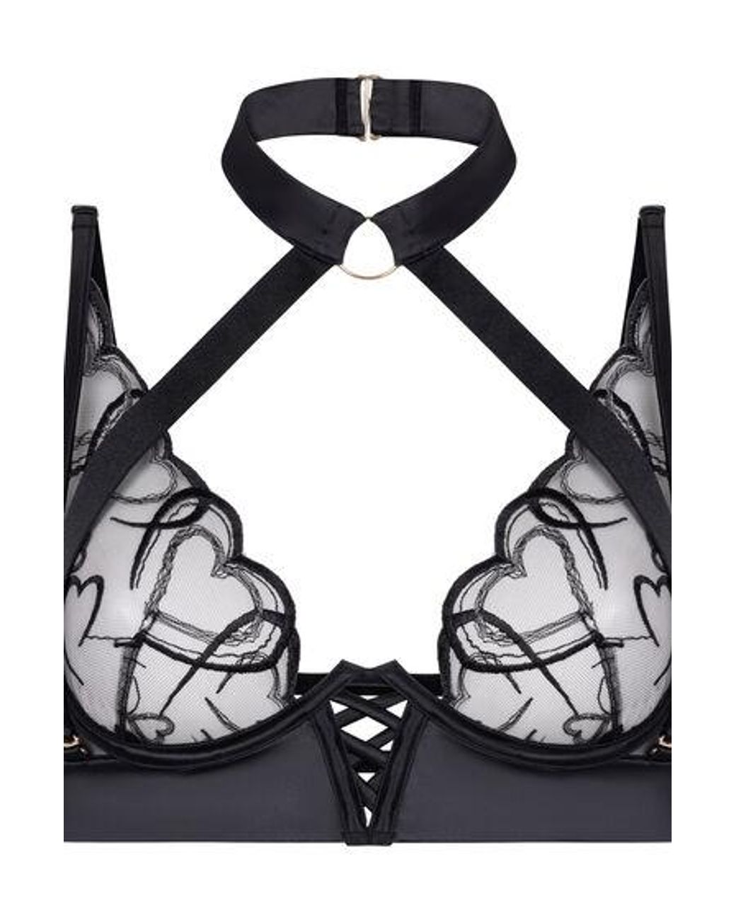 Hunkemöller Brown Olivia Non-Padded Underwired Bra