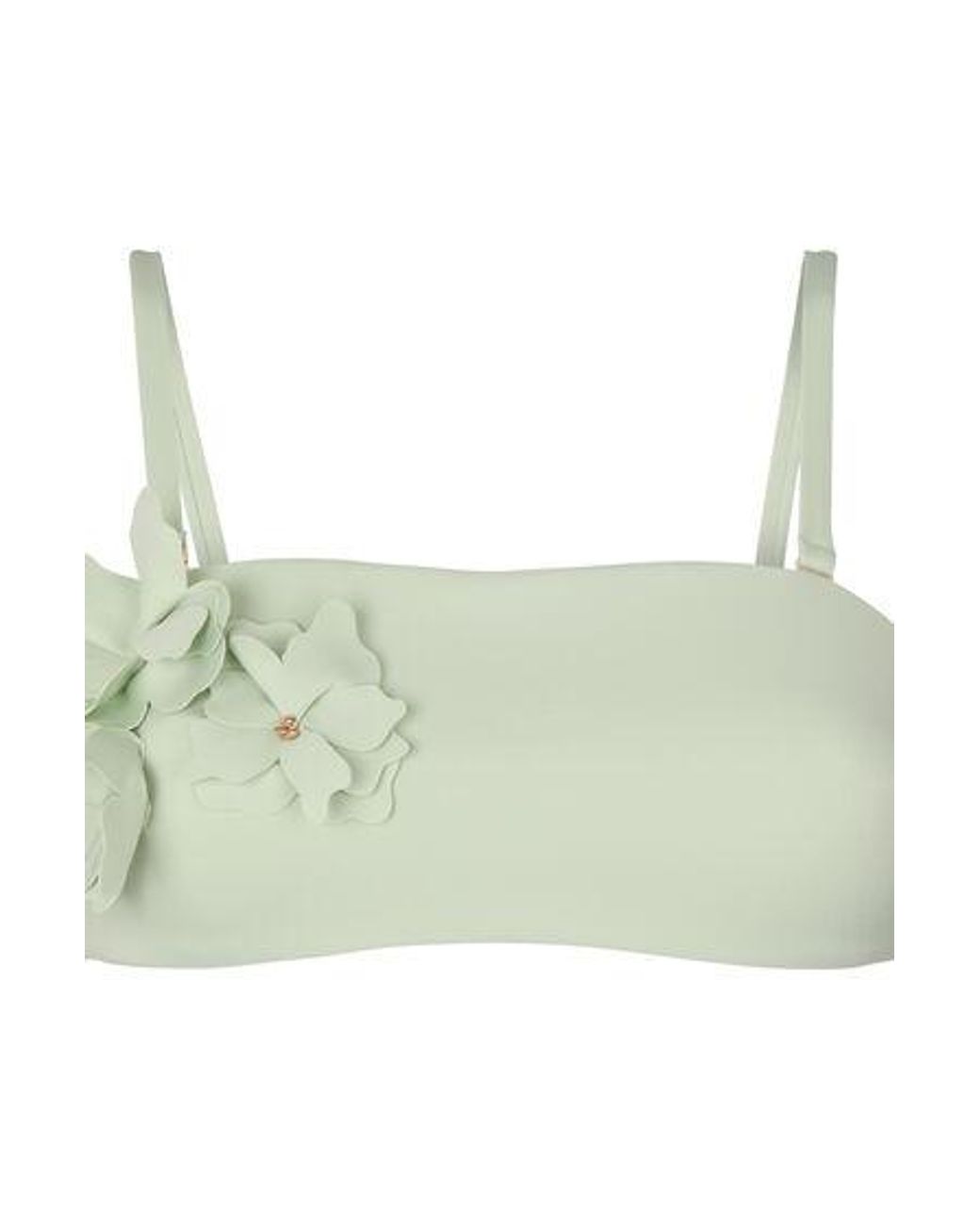 Hunkemöller Green Bandeau Bikini Top Tulum