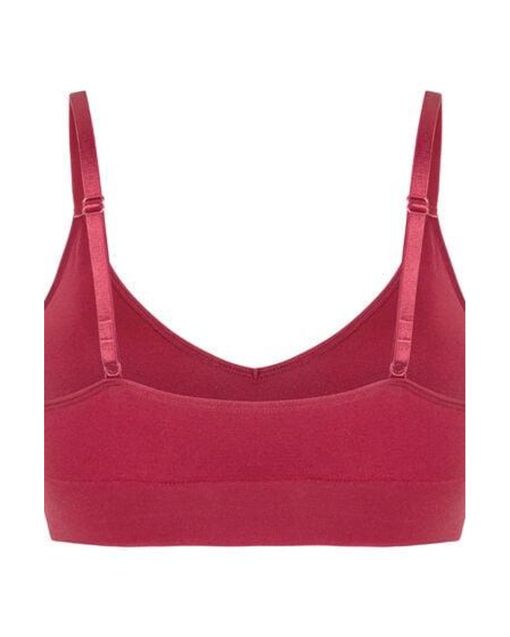 Hunkemöller Red Dide Triangle Bralette