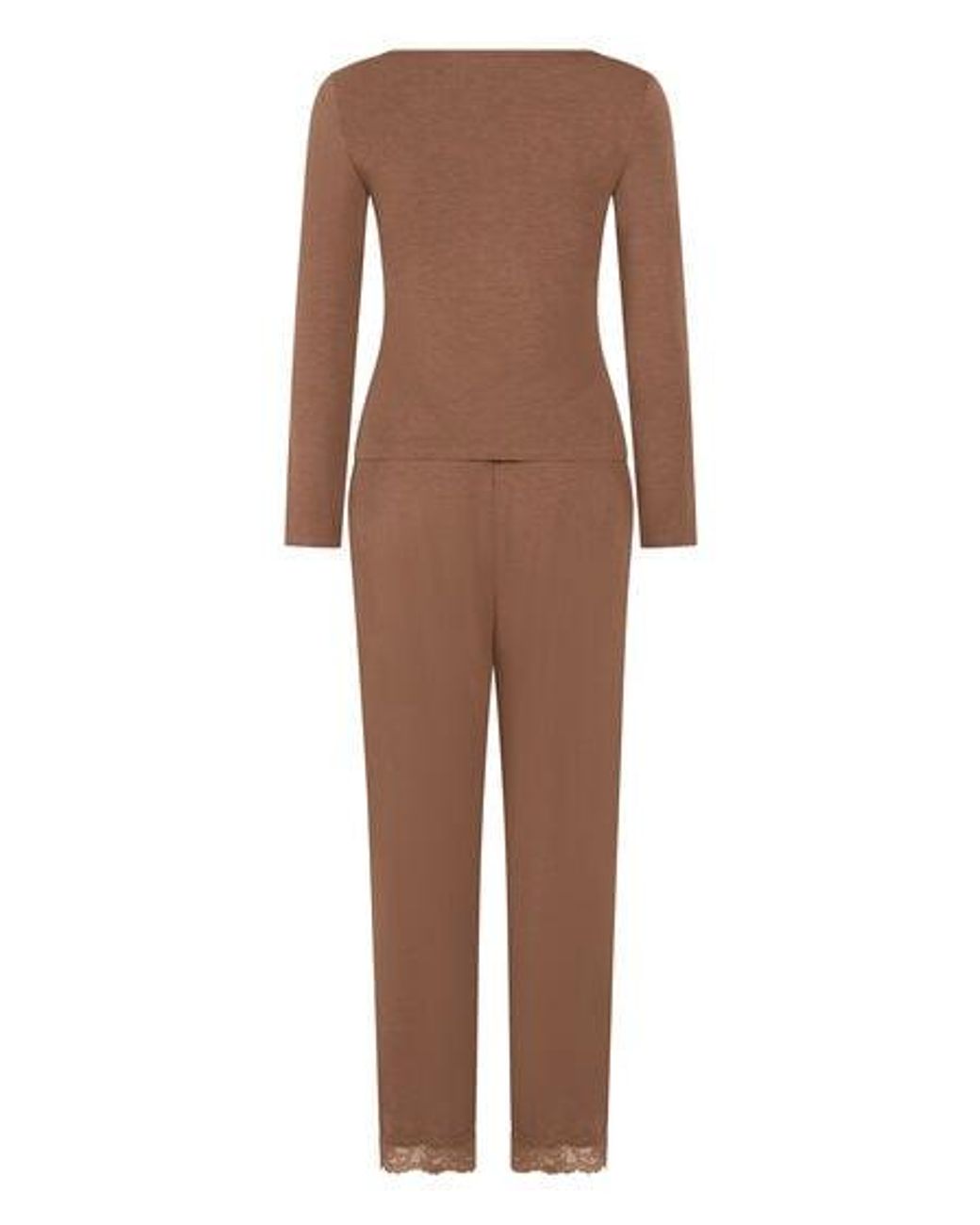Hunkemöller Brown Pyjama Set Nana