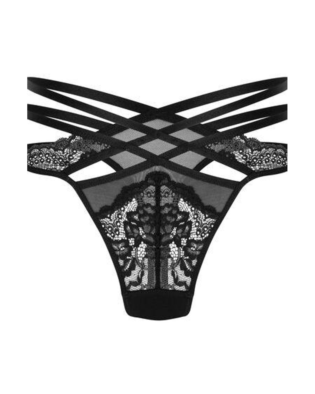 Hunkemöller Black Janine Thong