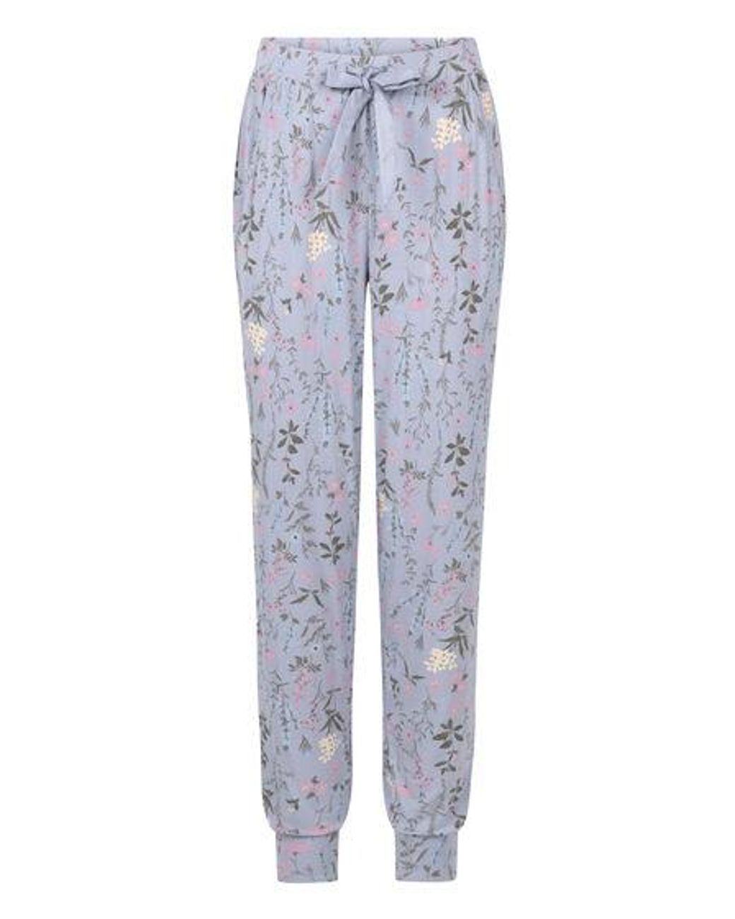 Hunkemöller Blue Jersey Pyjama Pants