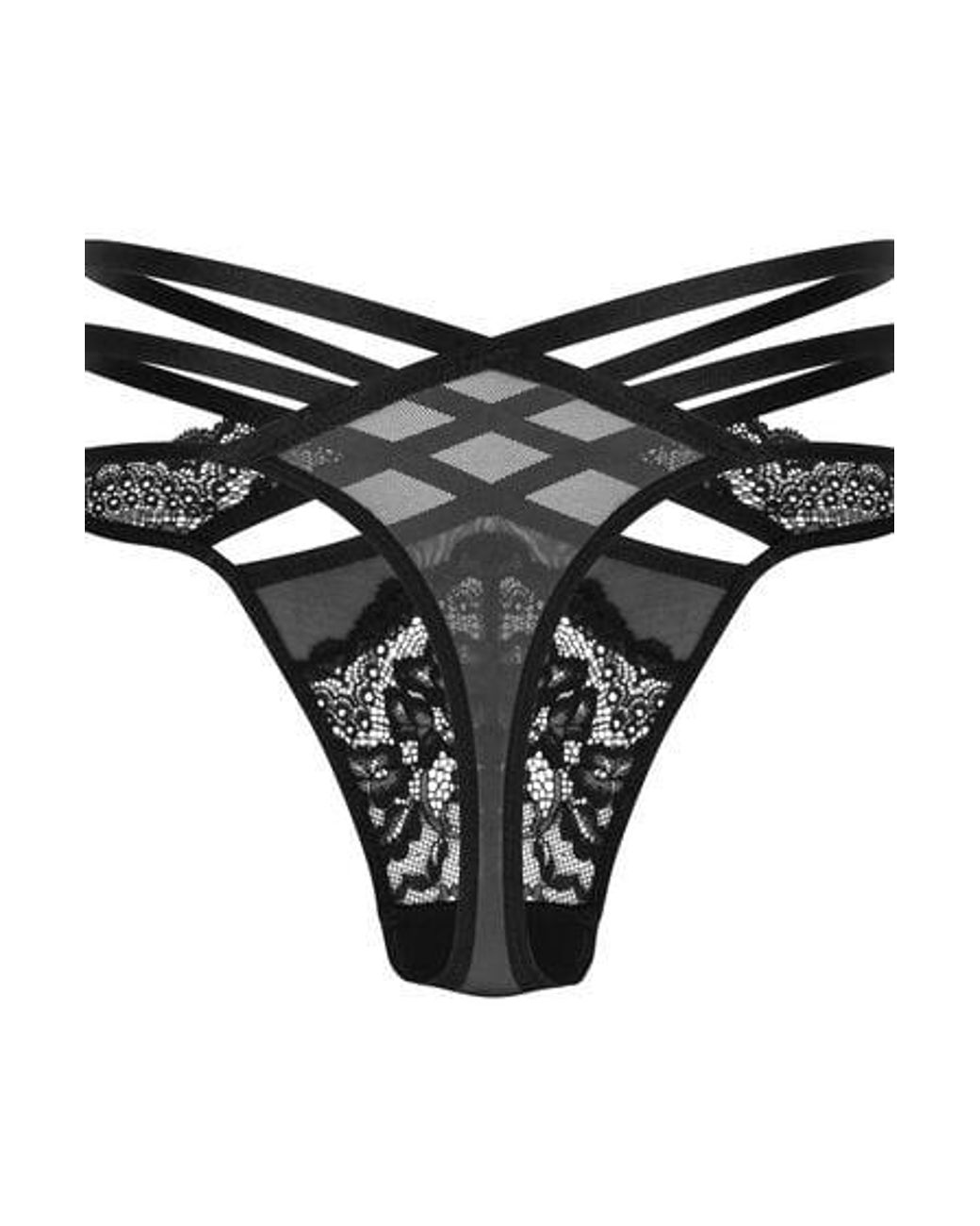 Hunkemöller Black Janine Thong