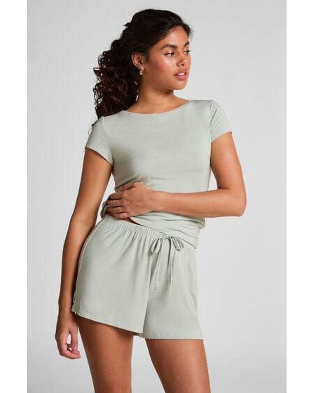 Hunkemöller White Pyjama Set Jersey