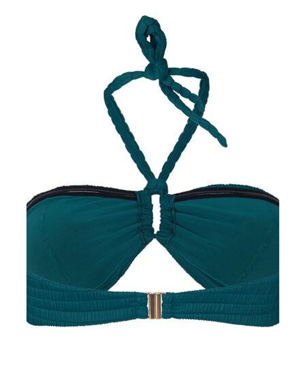 Hunkemöller Green Bandeau Bikini Top St Kitts