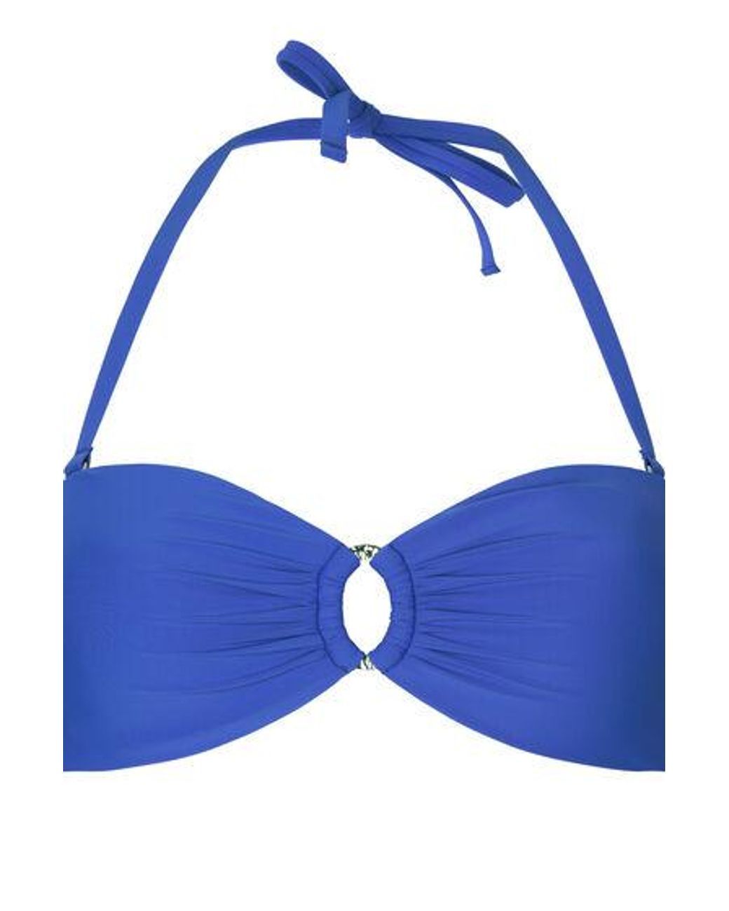 Hunkemöller Blue Luxe Bandeau Bikini Top