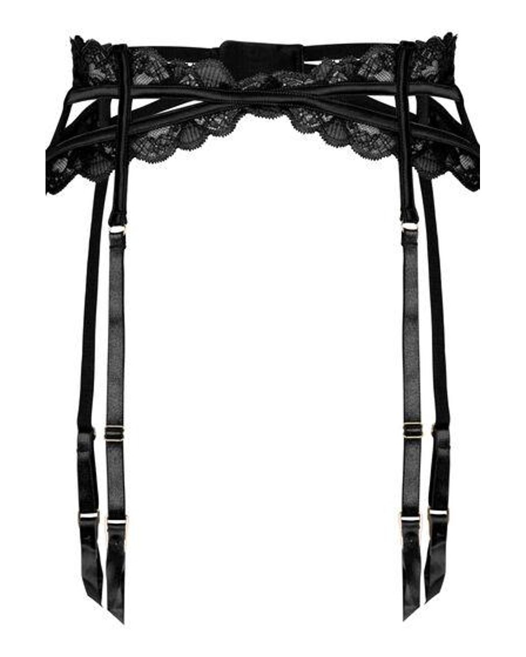 Hunkemöller Black Suspender Zara