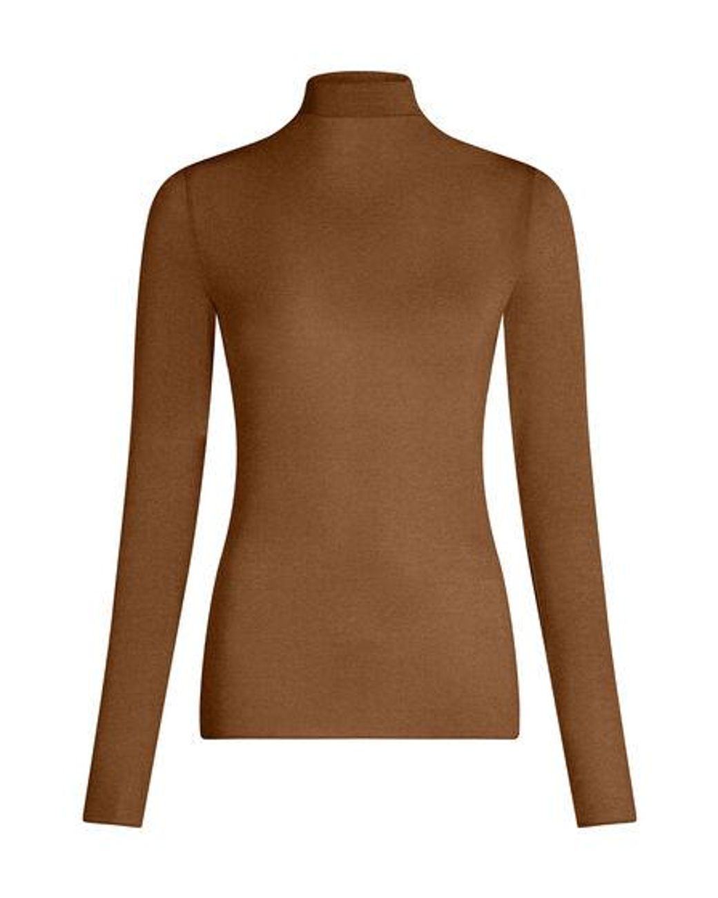 Hunkemöller Brown Super Soft Turtleneck Shirt With Cashmere