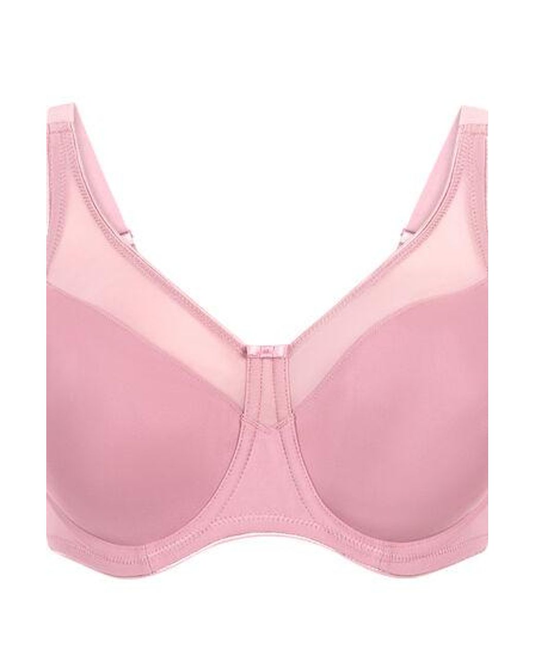 Hunkemöller Pink Nina Non-Padded Underwired Minimizer Bra