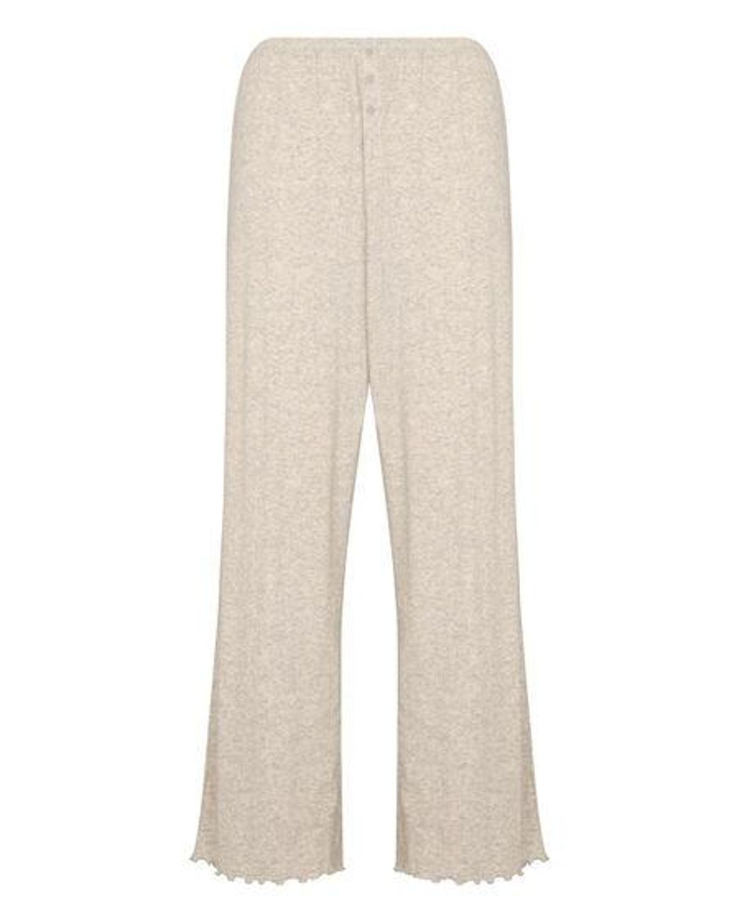 Hunkemöller Natural Pants Loose Pointelle