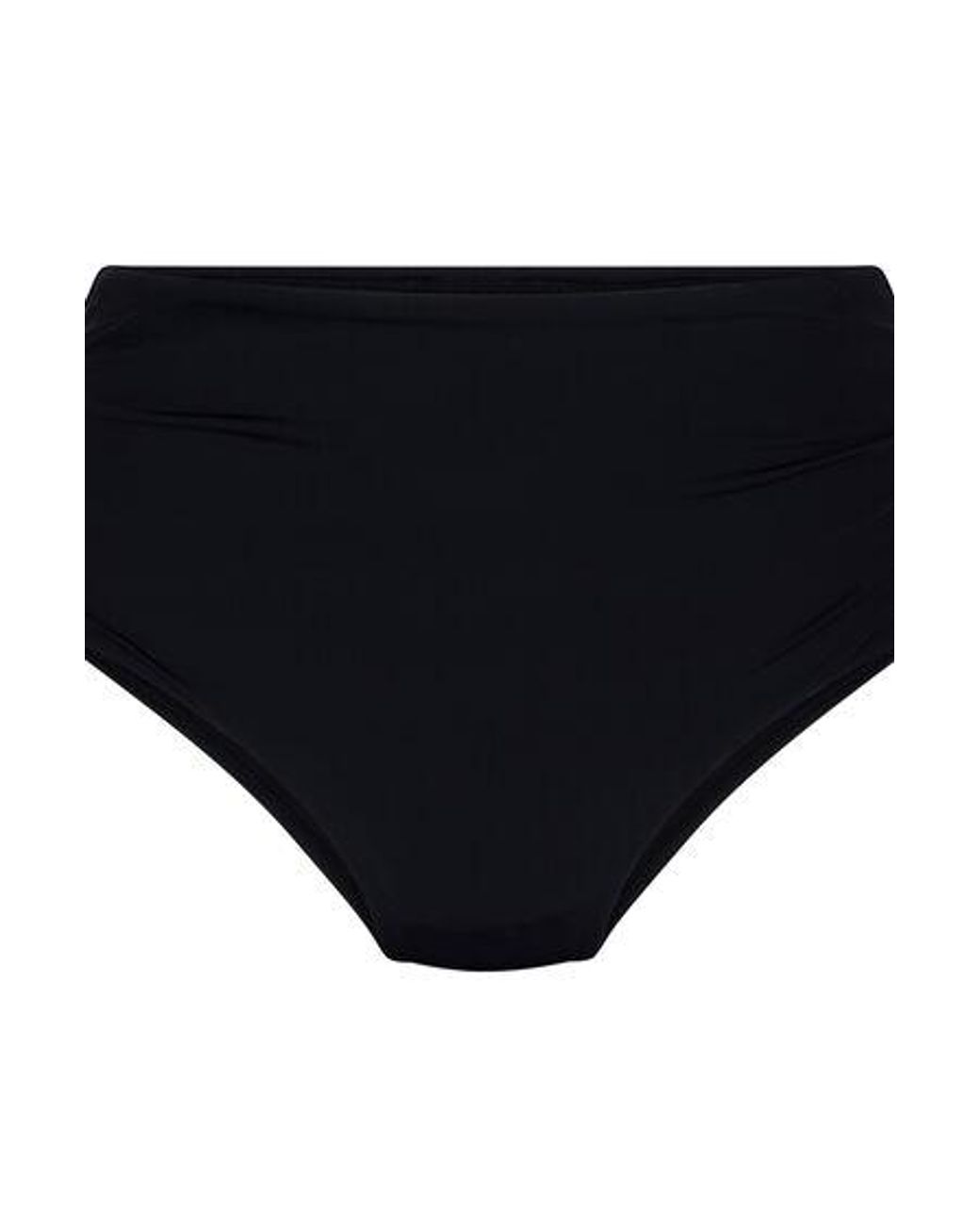Hunkemöller Black High-Waisted Shaping Bikini Bottom Luxe