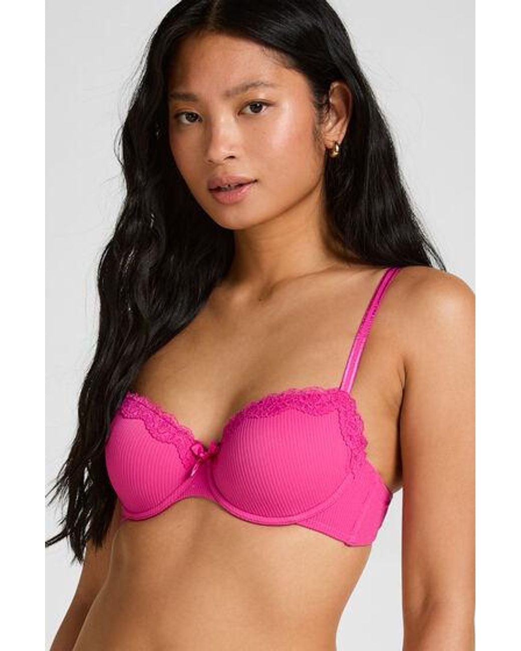 Hunkemöller Pink Lola Padded Underwired Bra