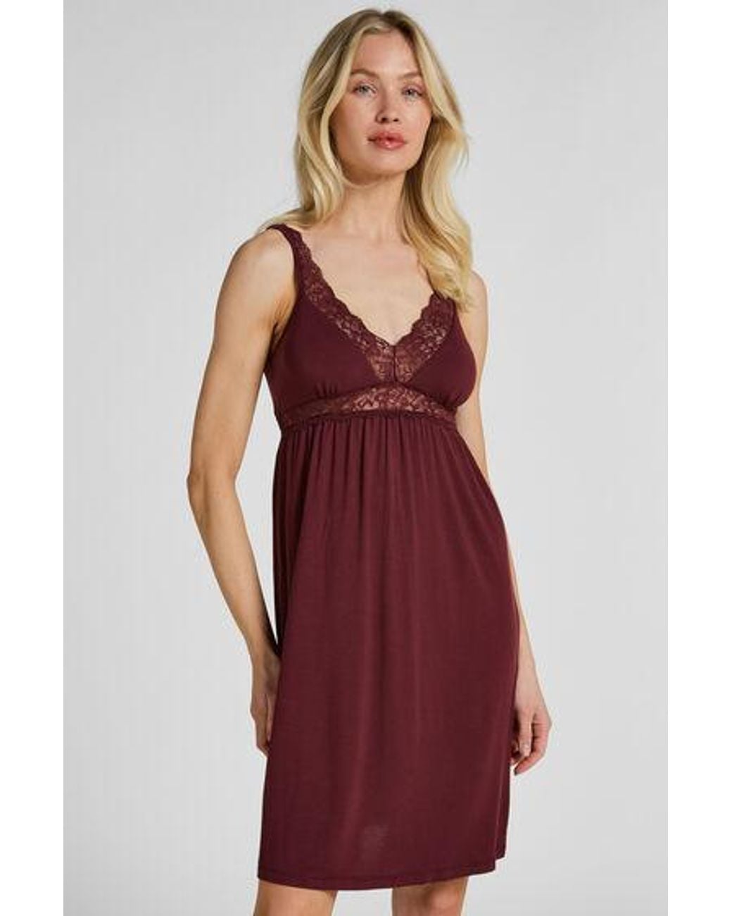 Hunkemöller Red Jersey Slipdress