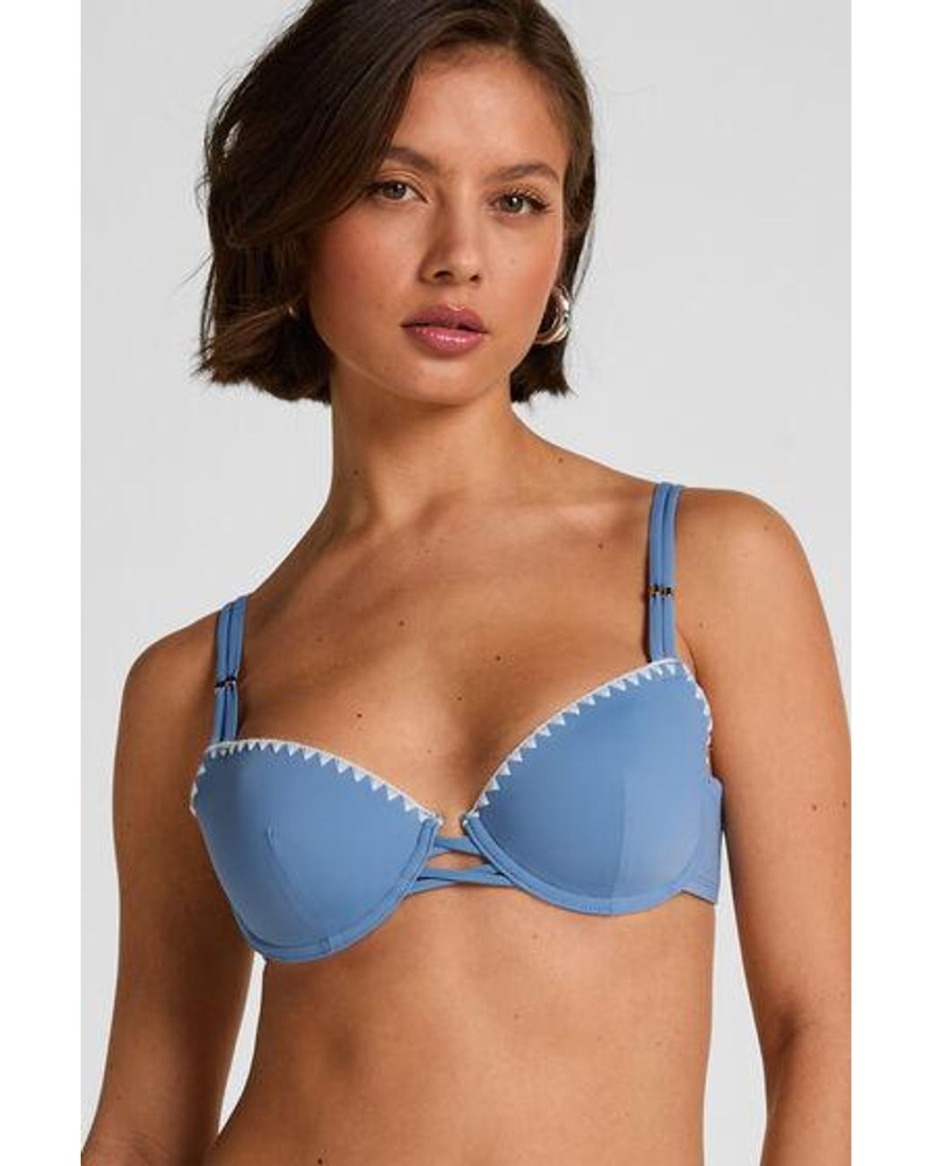 Hunkemöller Blue Joburg Bikini Top