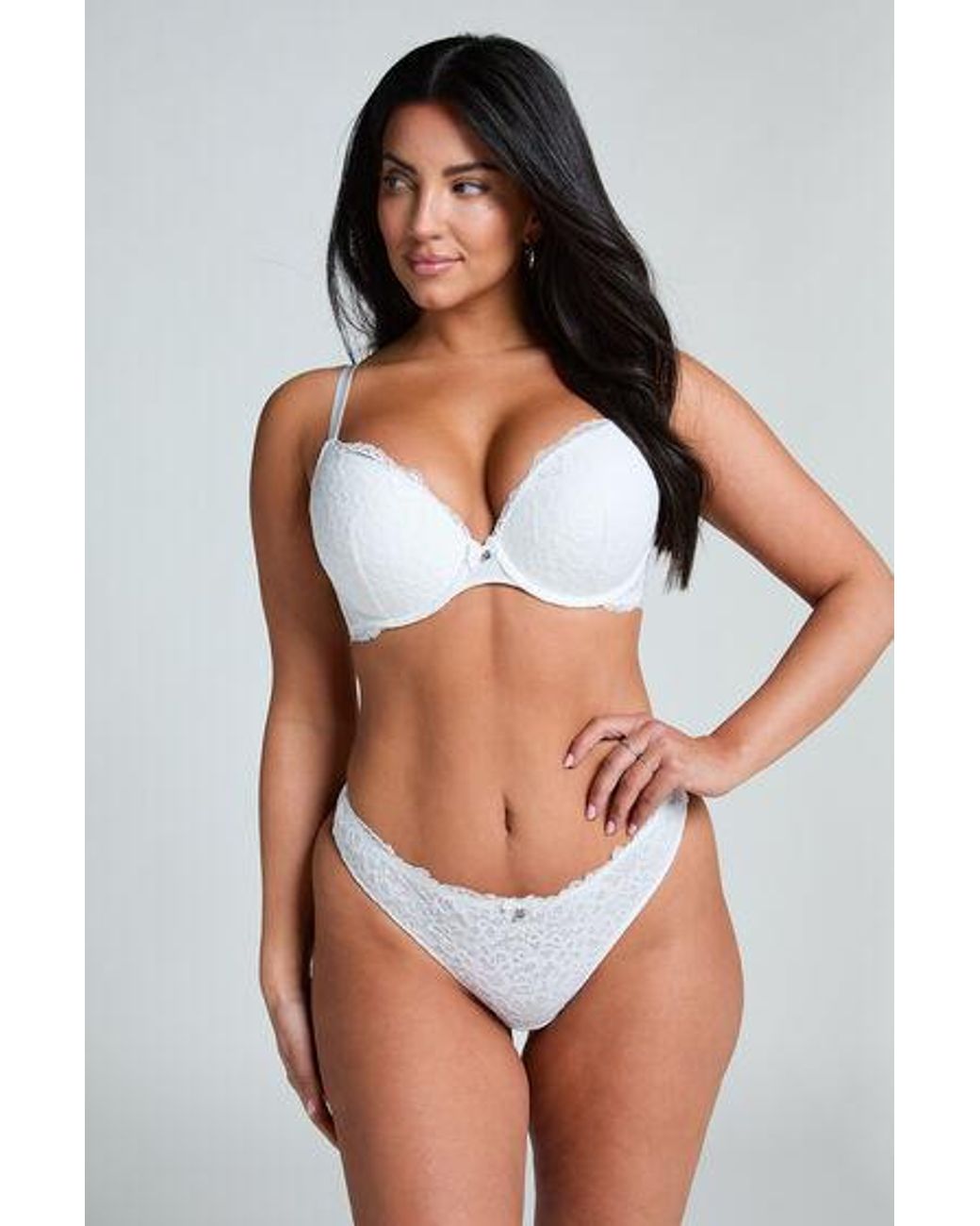 Hunkemöller Brown Marine Padded Underwired Bra