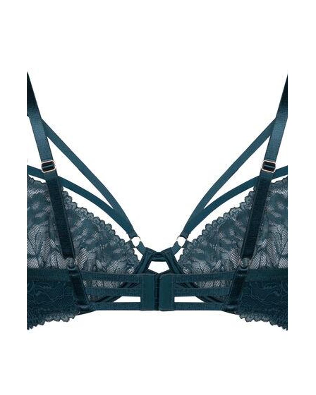 Hunkemöller Blue Amel Non-Padded Underwired Bra