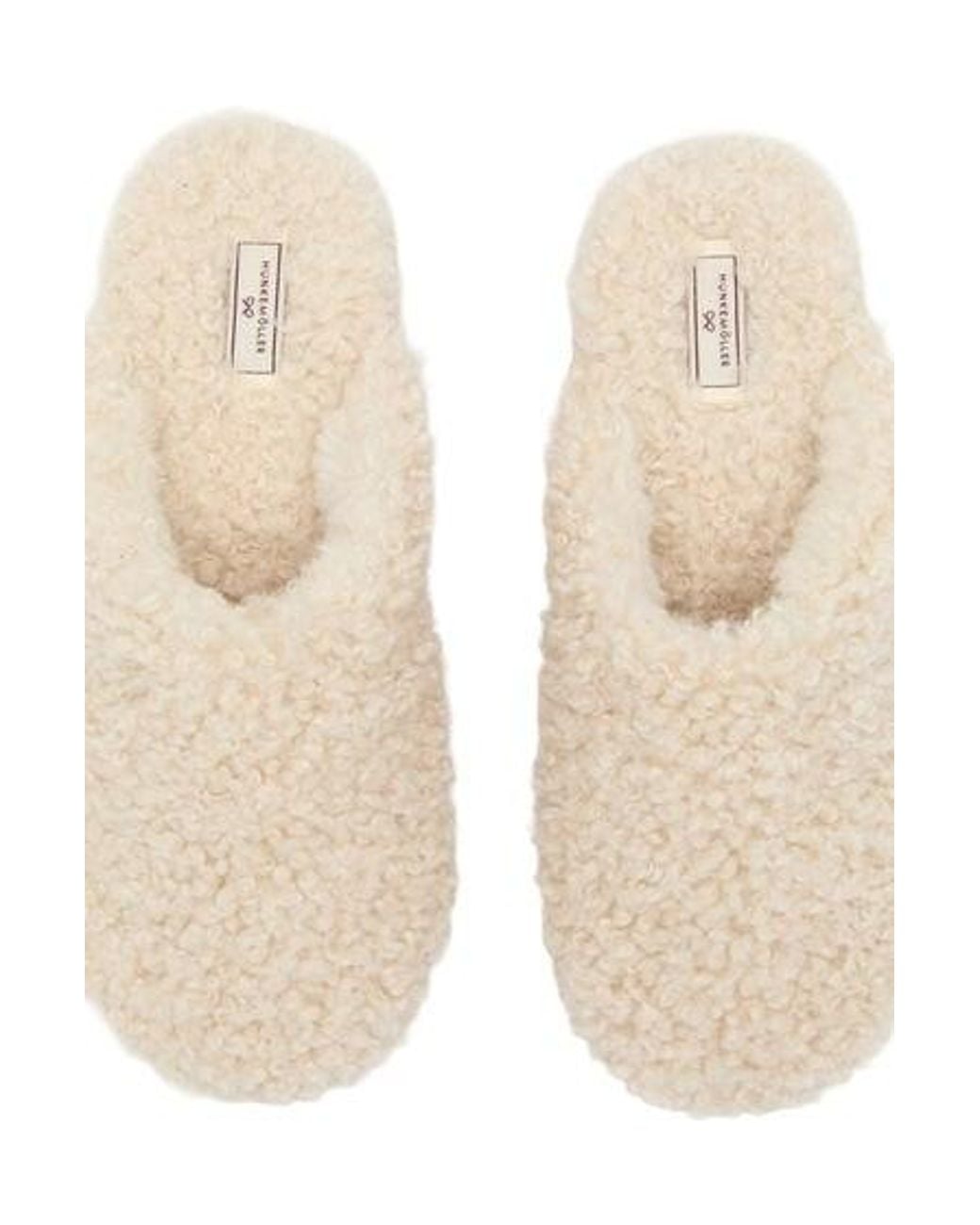 Hunkemöller Natural Slipper Curly Fur
