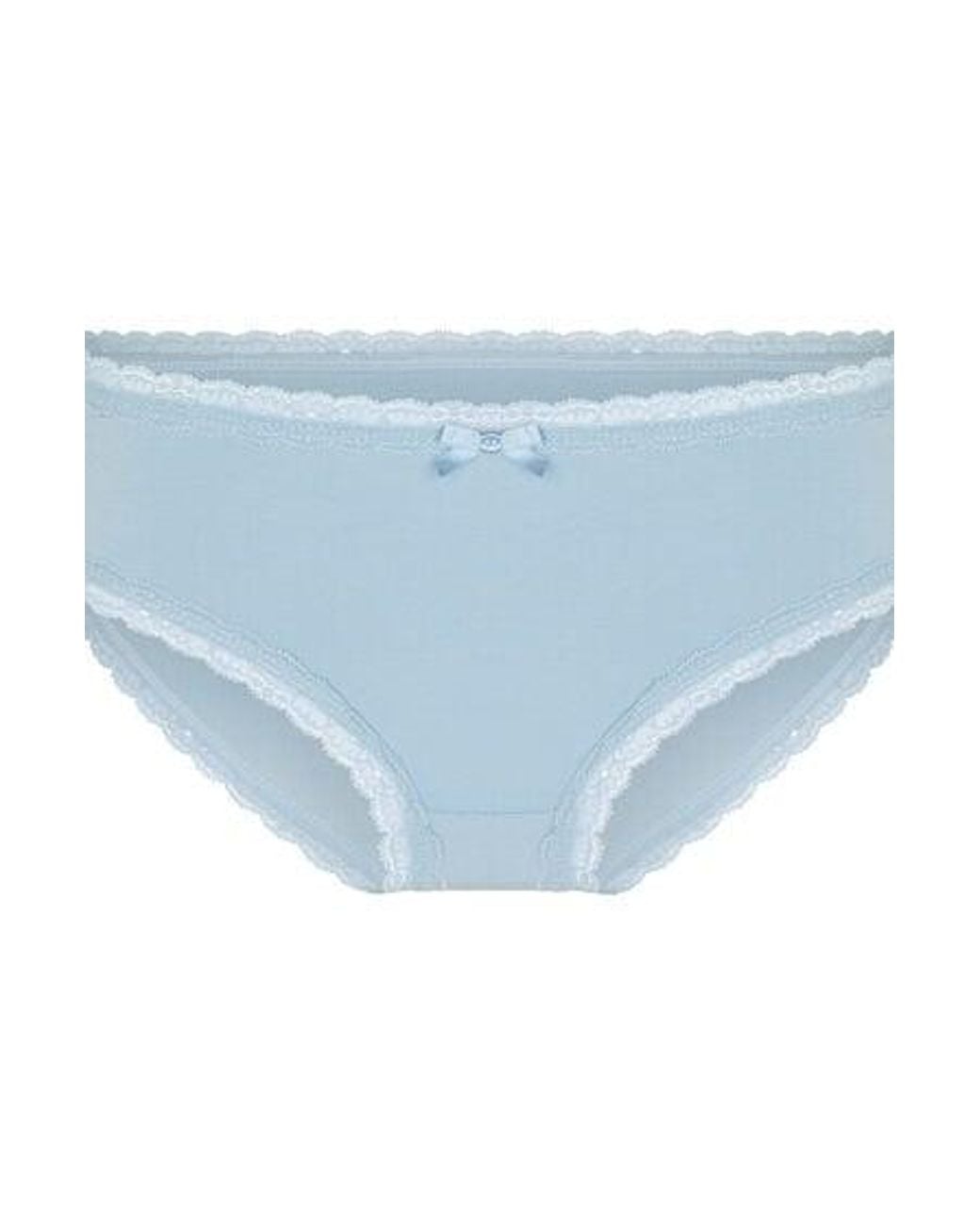 Hunkemöller Blue Georgia Cotton Brazilian