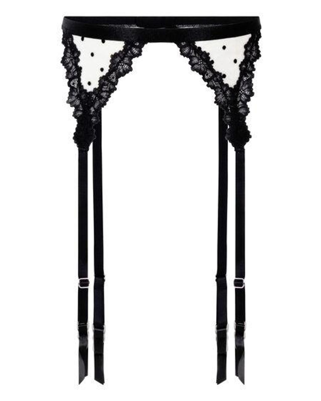 Hunkemöller Black Suspender Dolly