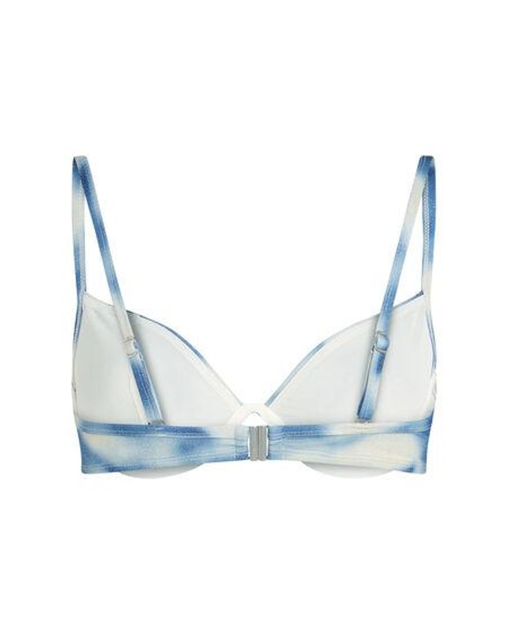 Hunkemöller Blue Lagoa Non-Padded Underwired Bikini Top
