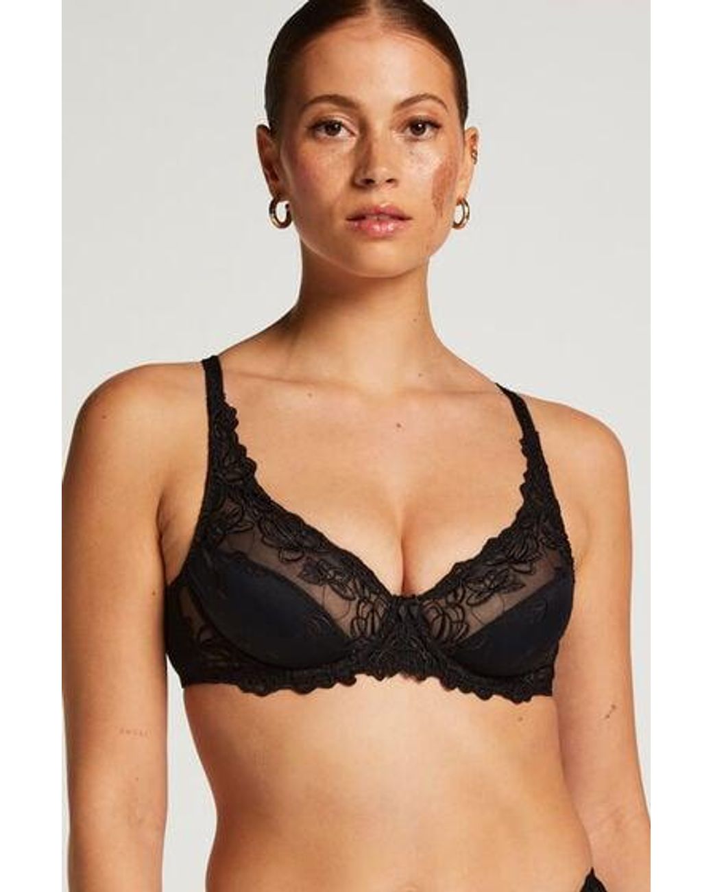 Hunkemöller Brown Diva Non-Padded Underwired Bra