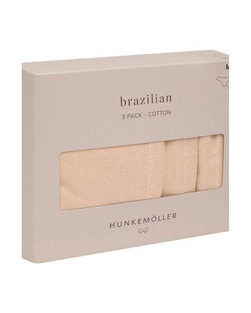 Hunkemöller Natural Multipack Cotton Short