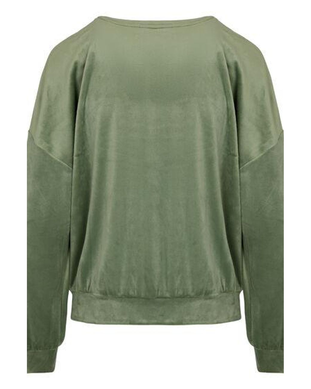 Hunkemöller Green Velours Top
