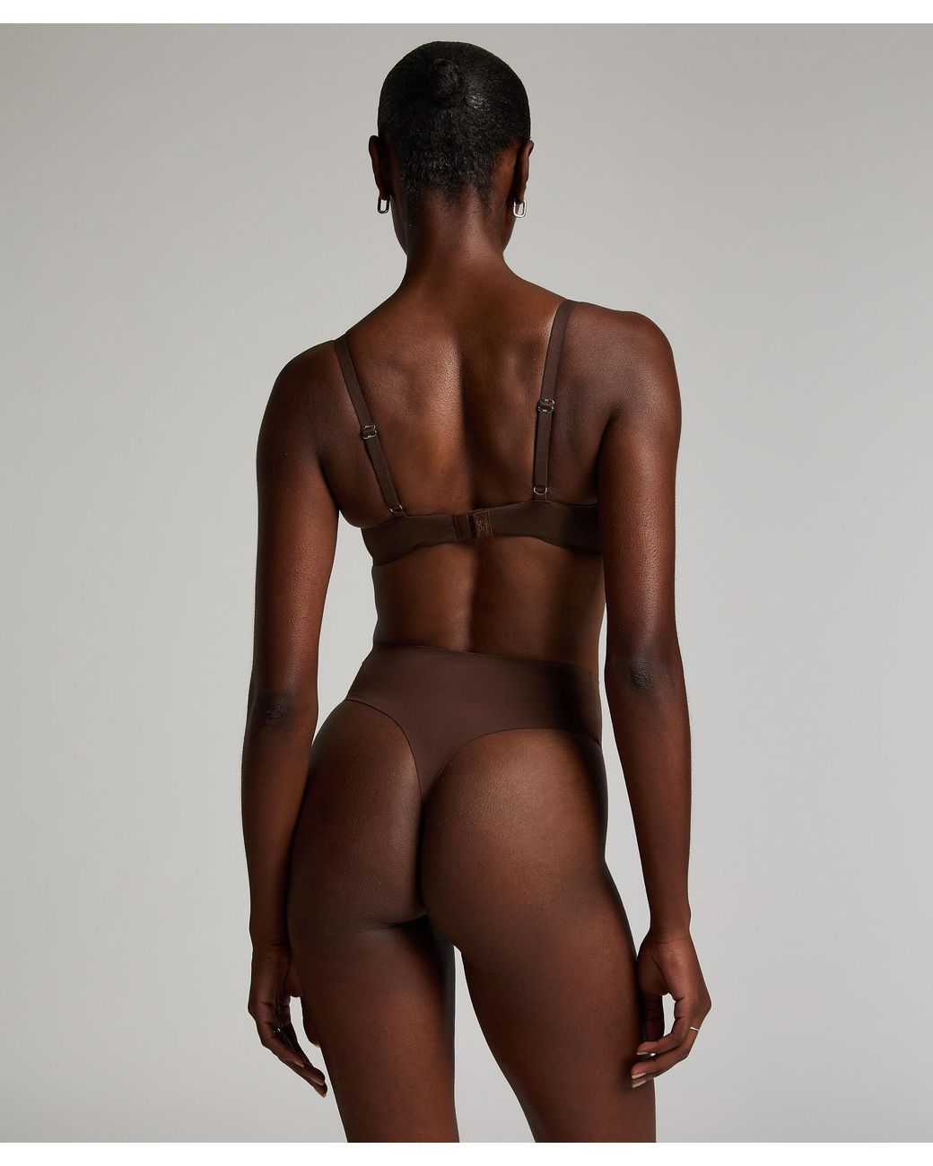 Hunkemöller Brown String Smooth