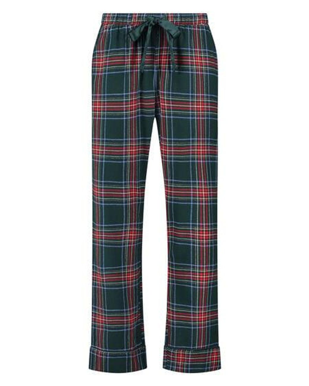 Hunkemöller Green Tall Flannel Pyjama Pants