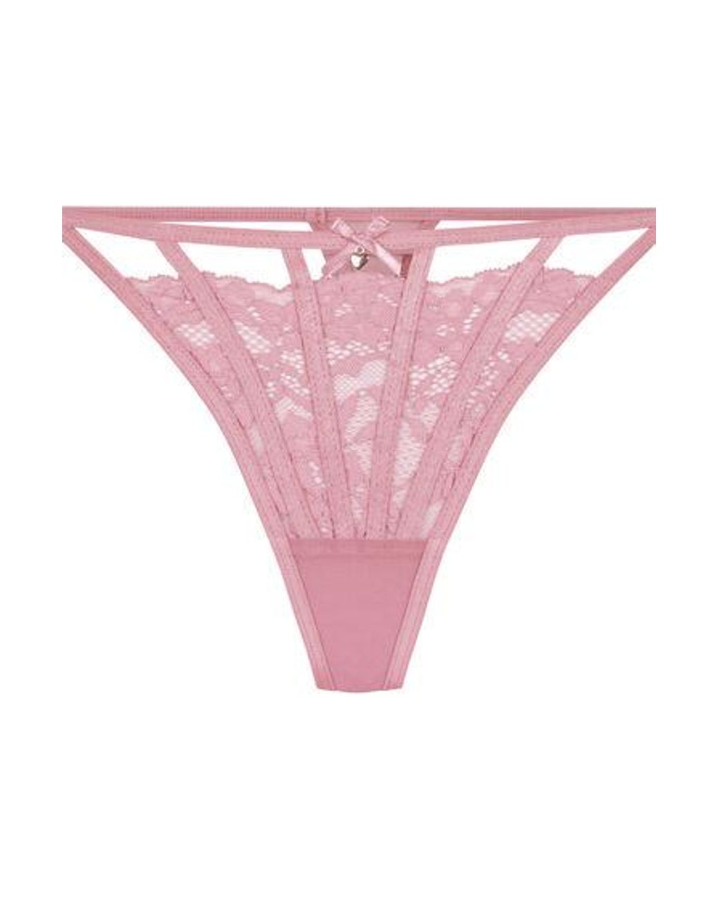 Hunkemöller String Maxime in het Pink