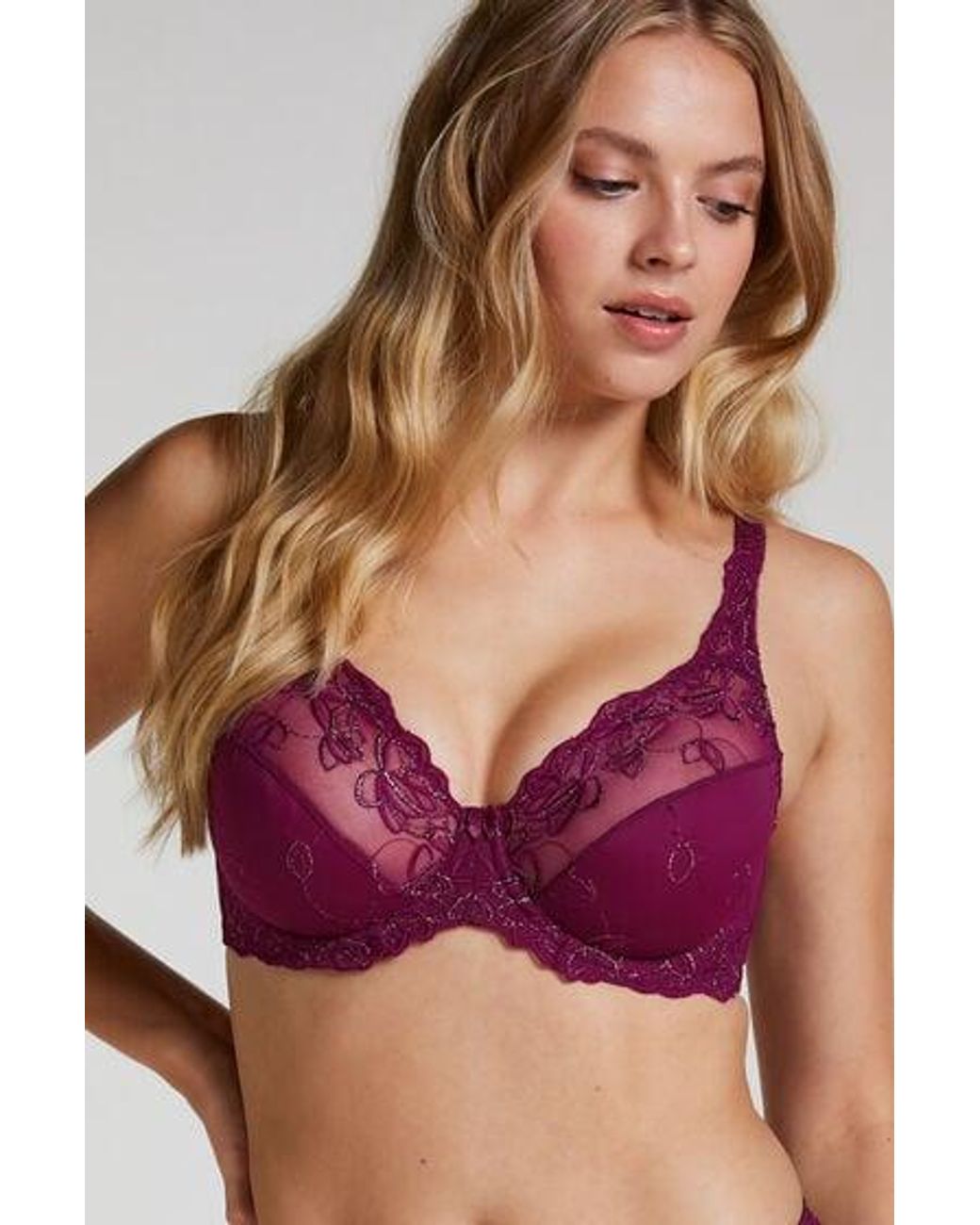 Hunkemöller Purple Diva Non-Padded Underwired Bra