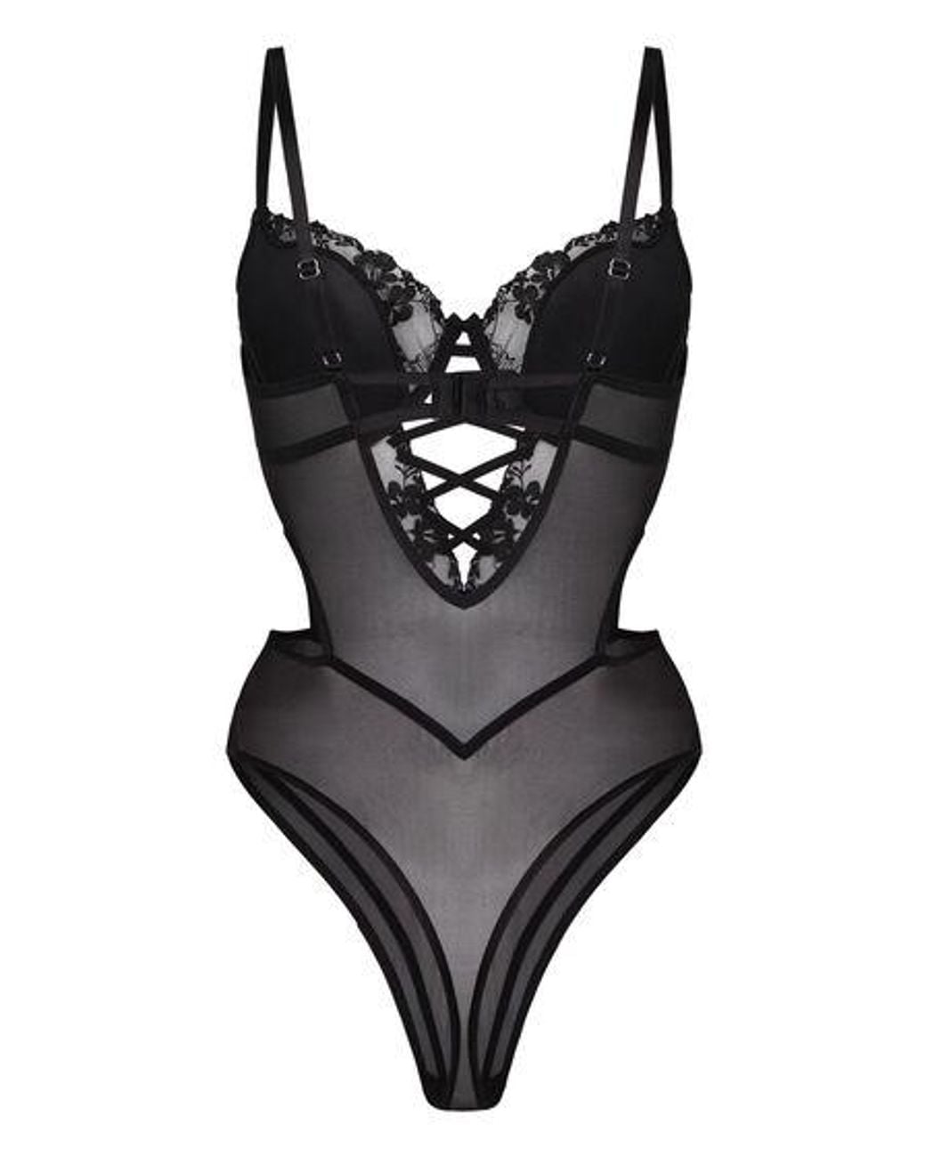 Hunkemöller Black Body Peonie
