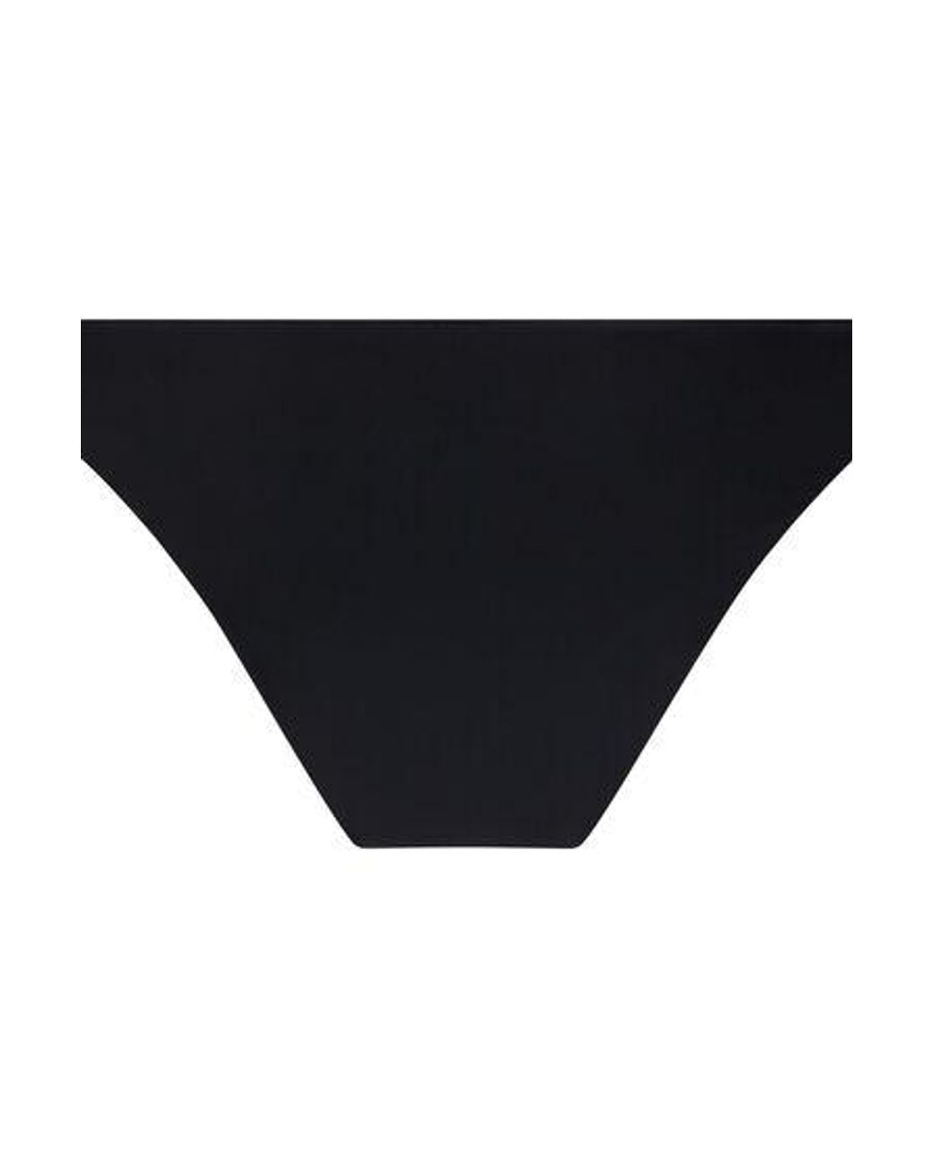 Hunkemöller Black Highleg Bikini Bottom Luxe