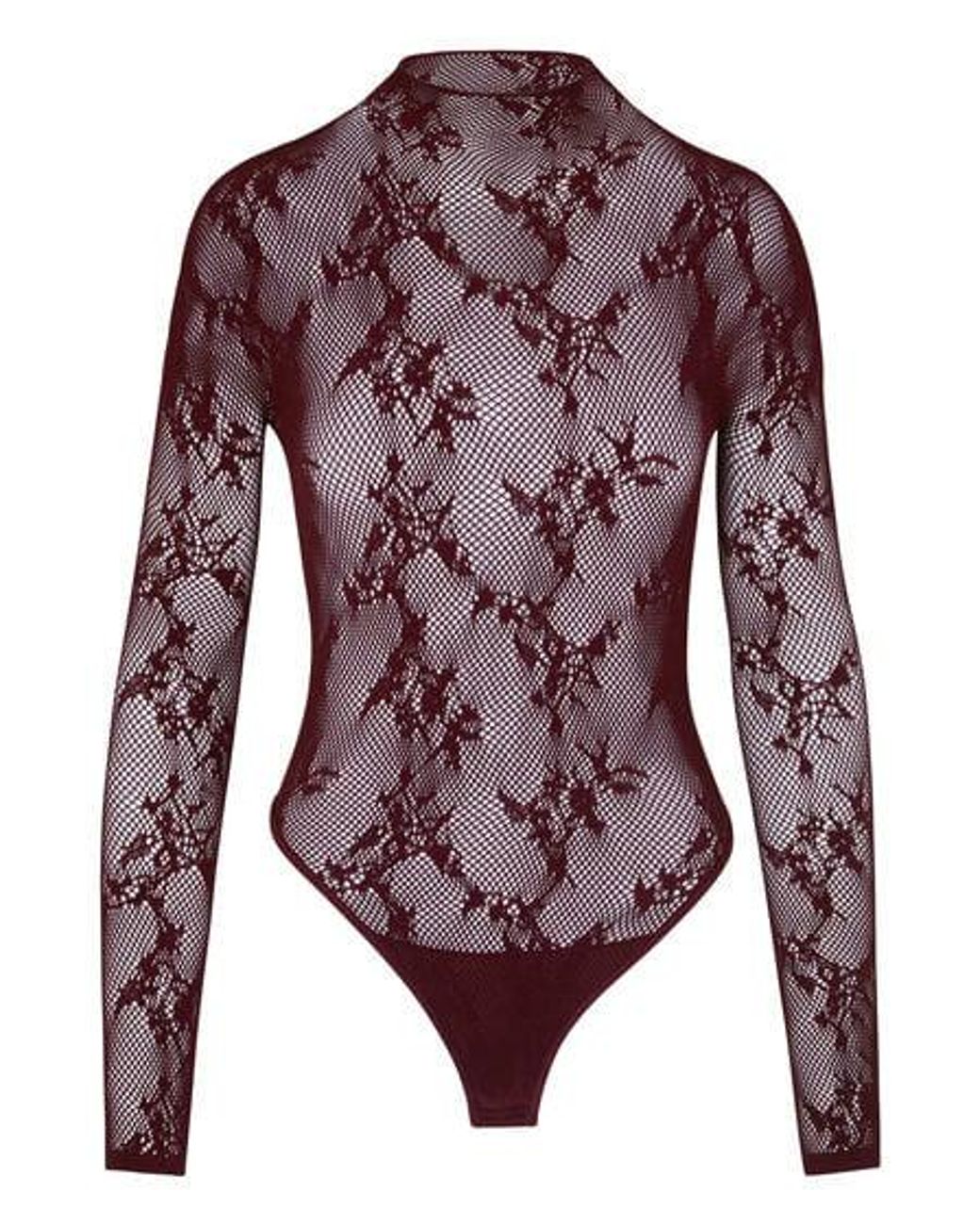 Hunkemöller Red All Over Lace Body