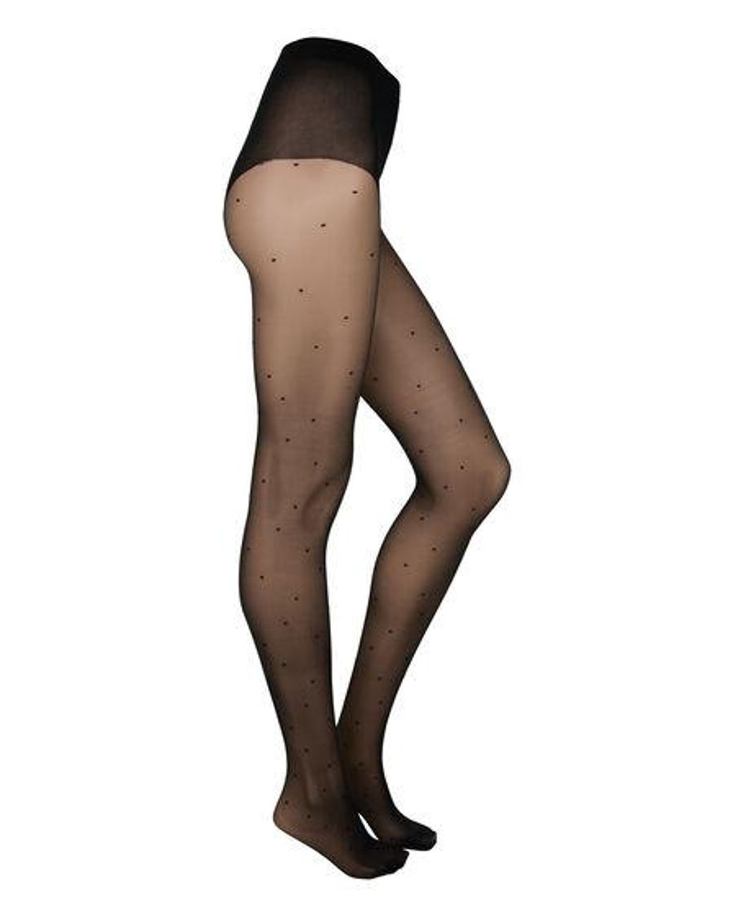 Hunkemöller Brown Tights 15 Denier Dots