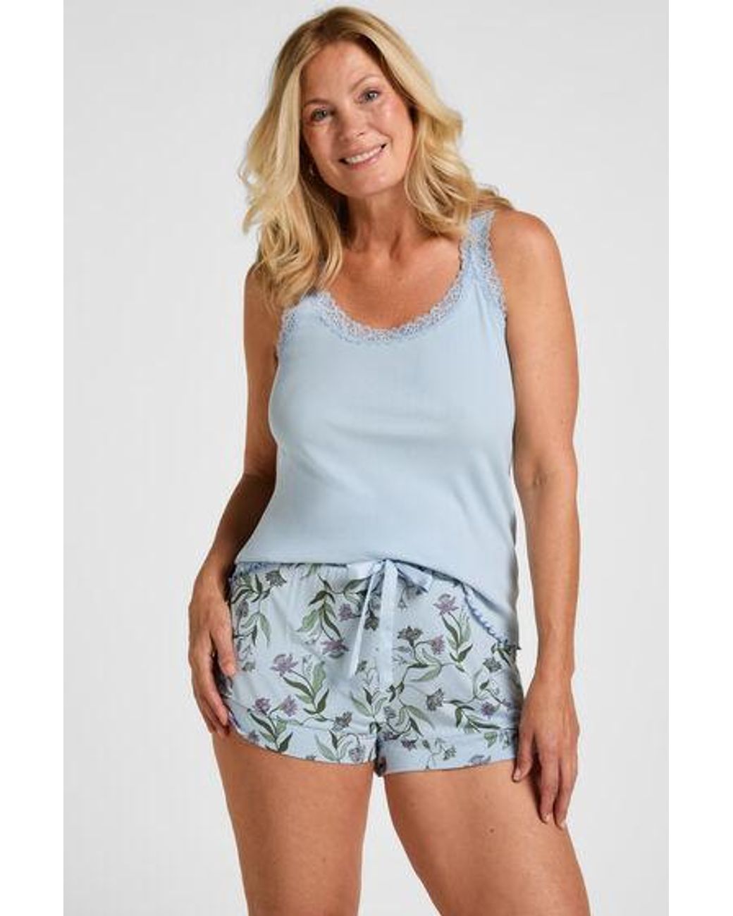 Hunkemöller Blue Jersey Short