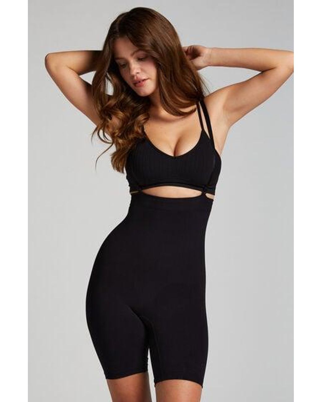 Hunkemöller Black Seamless Enhancing Thigh Slimmer