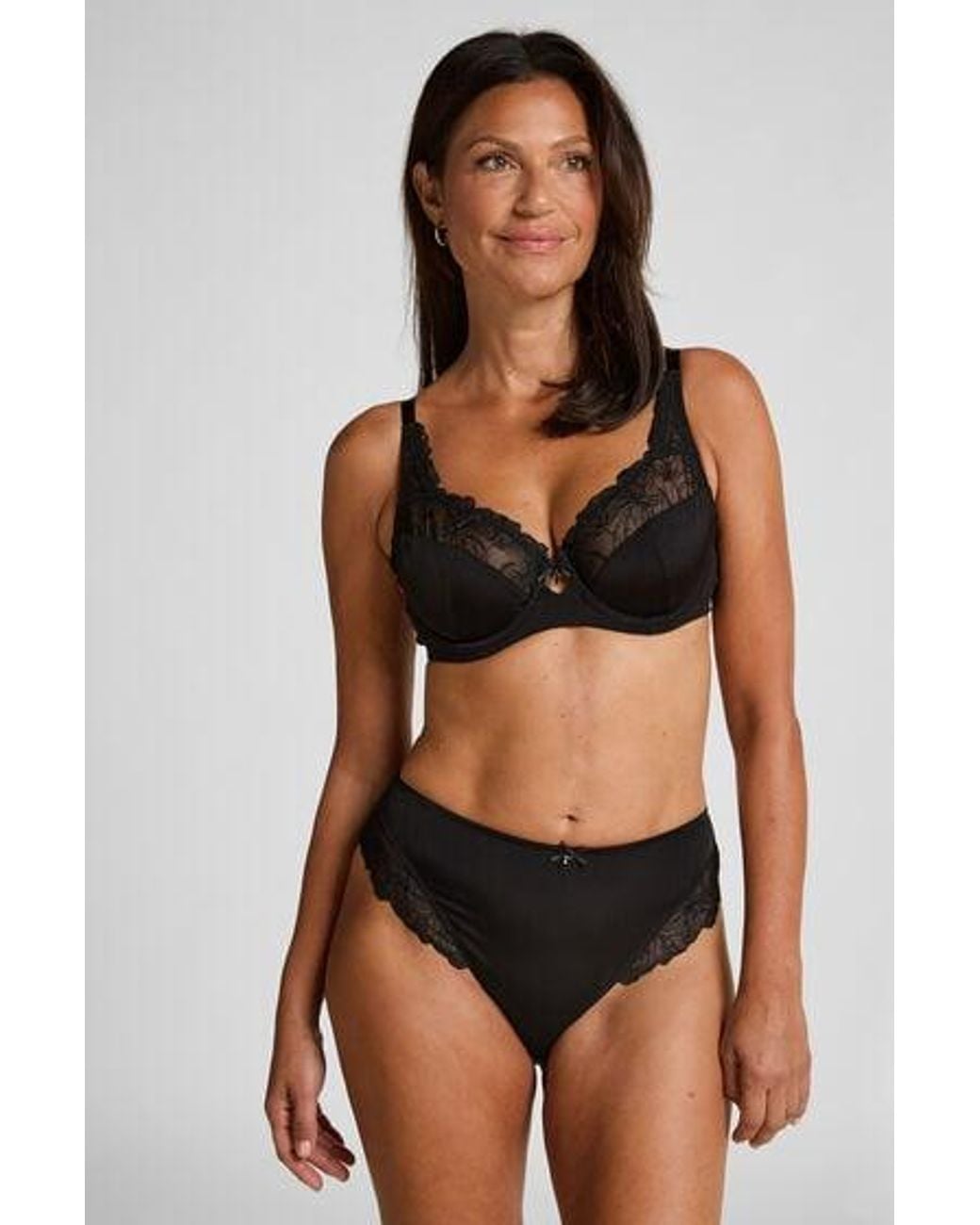 Hunkemöller Black Lily Non-Padded Underwired Bra
