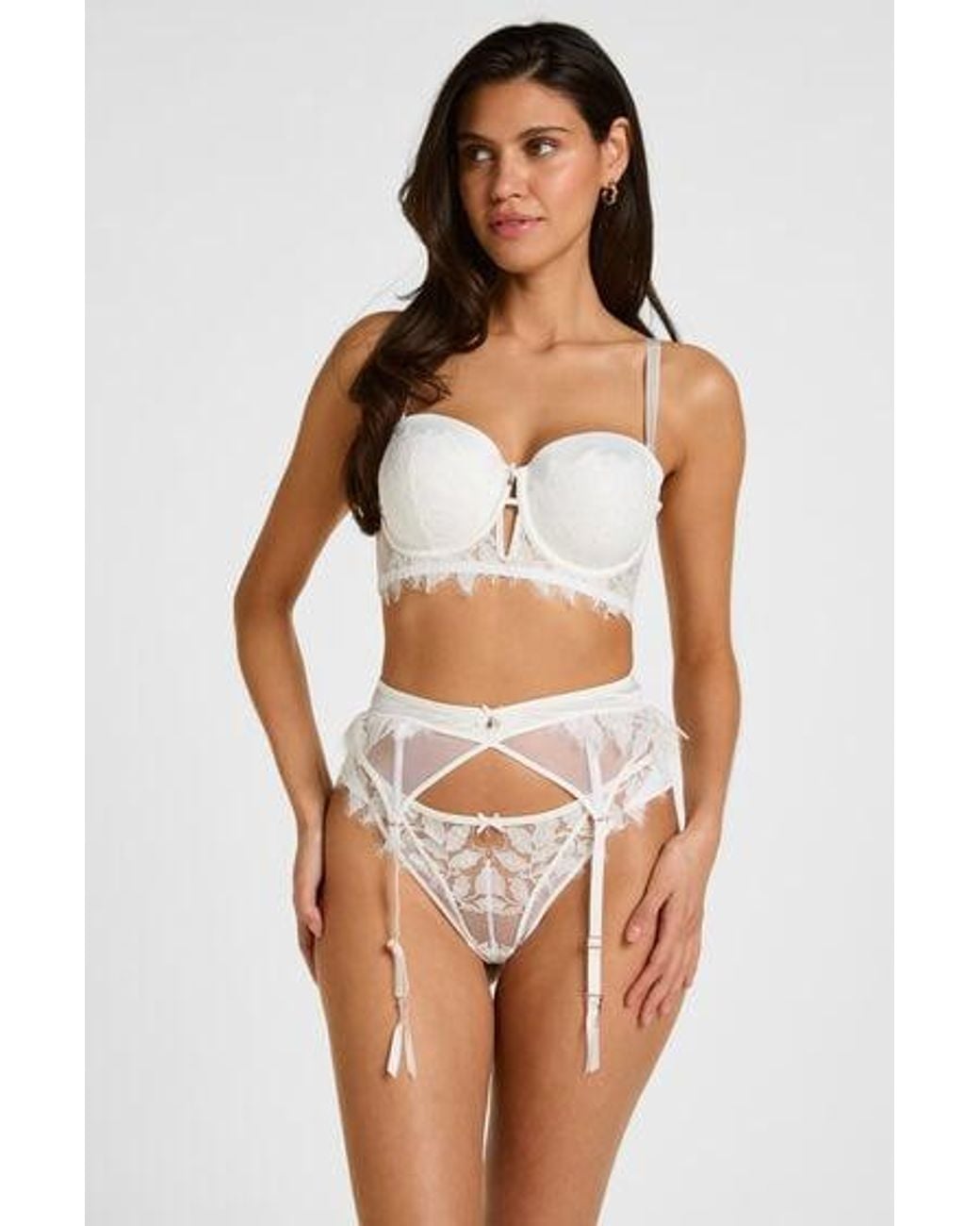 Hunkemöller Brown Suspenderbelt Millie