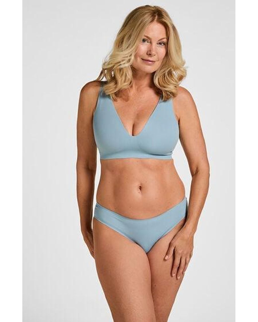 Hunkemöller Blue Super Comfort Brazilian