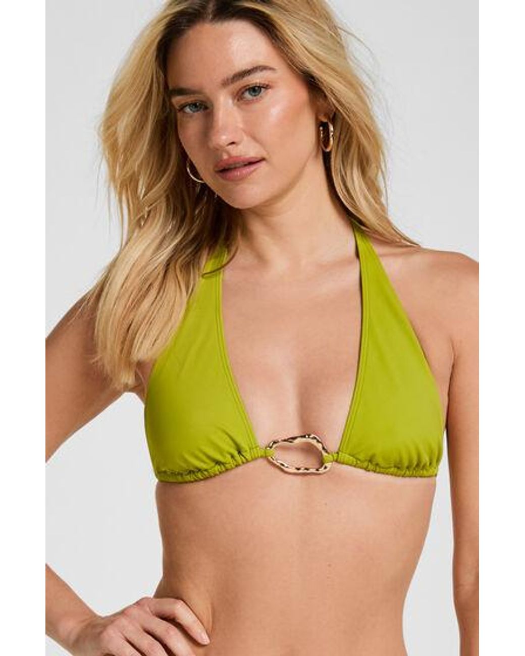 Hunkemöller Green Triangle Bikni Top Verona