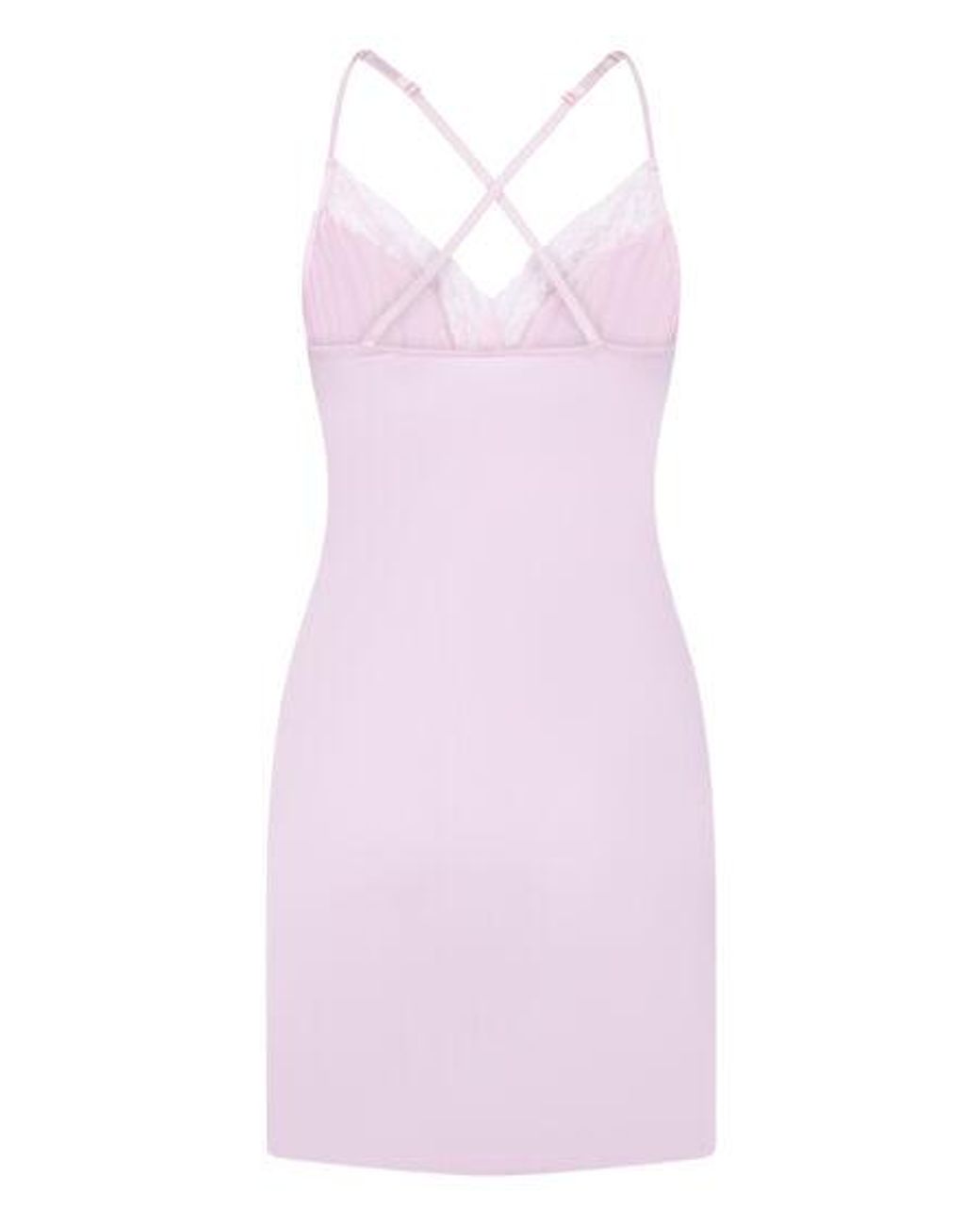 Hunkemöller Pink Jersey Slipdress