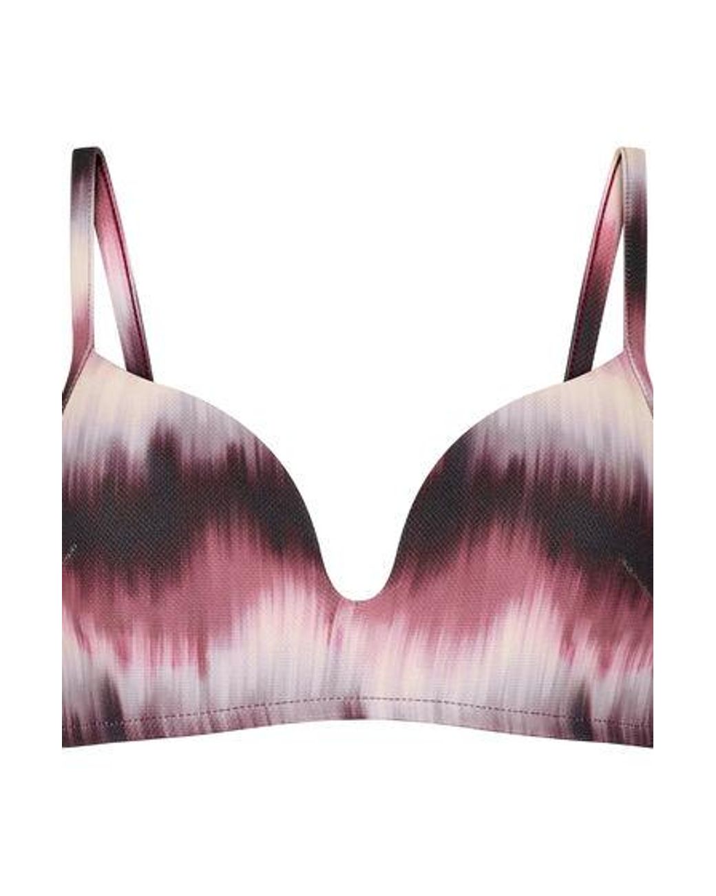 Hunkemöller Black Padded Non-Wired Bikini Top Mauritius