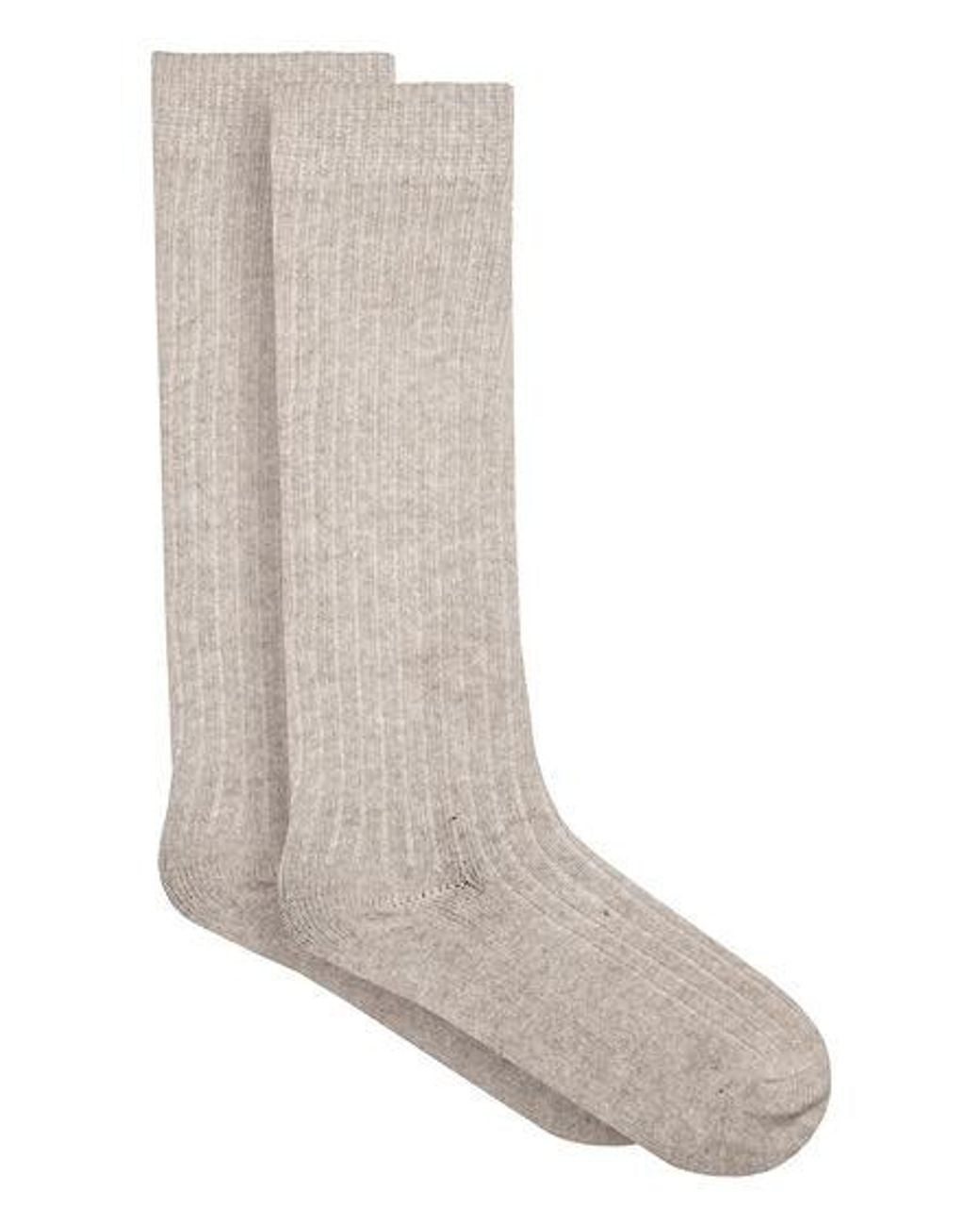 Hunkemöller Natural Cashmere Blended Socks